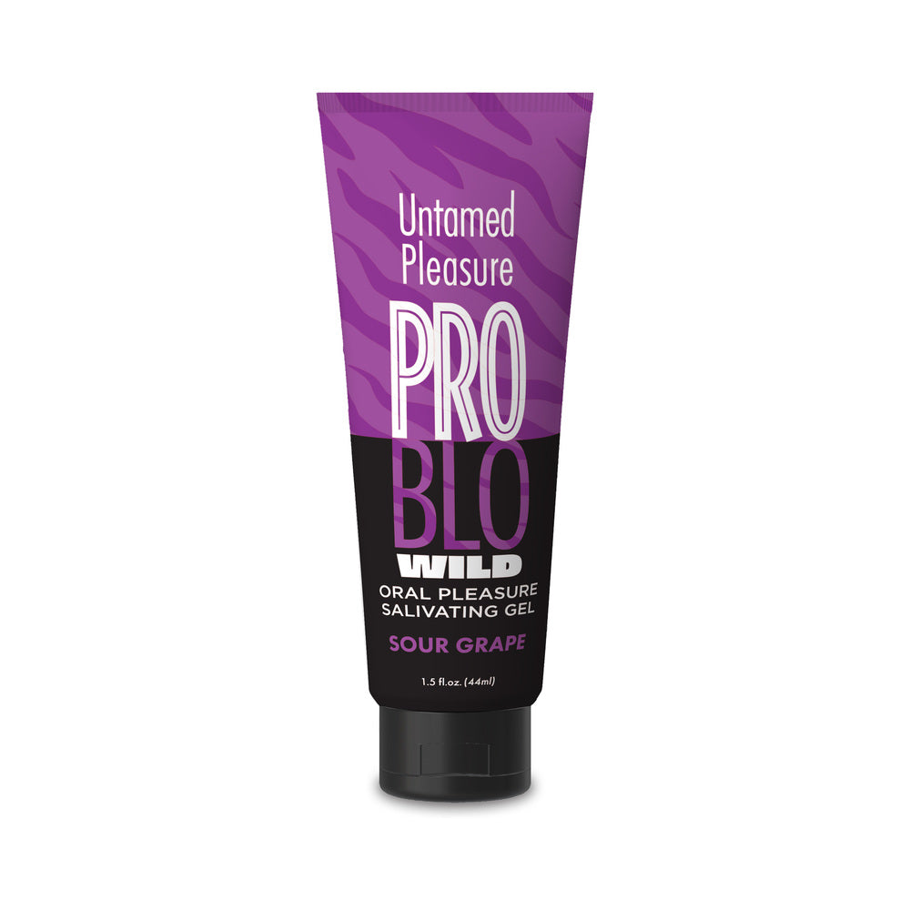 ProBlo Wild Oral Pleasure Salivating Gel Sour Grape 1.5 oz. ProBlo Wild Oral Pleasure Salivating Gel Sour Grape 1.5 oz.