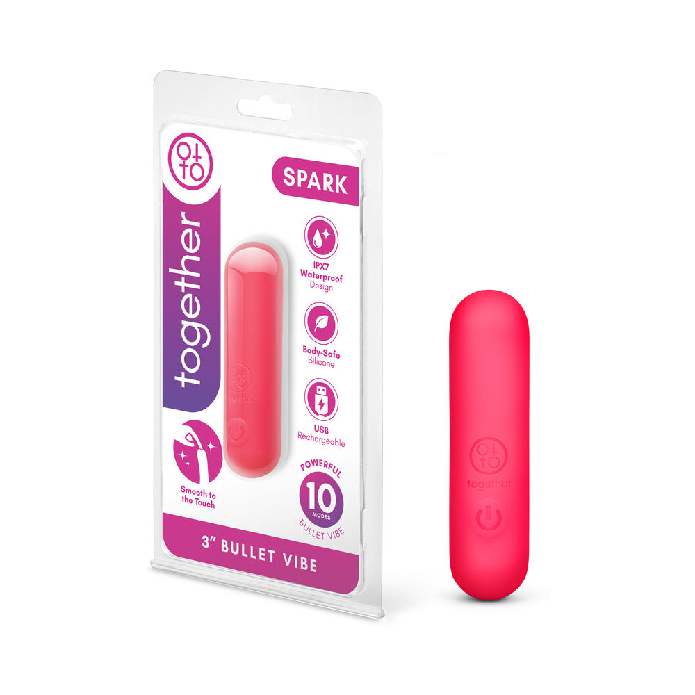 Together Mini Vibes Spark 3 in. Bullet Vibe Together Mini Vibes Spark 3 in. Bullet Vibe