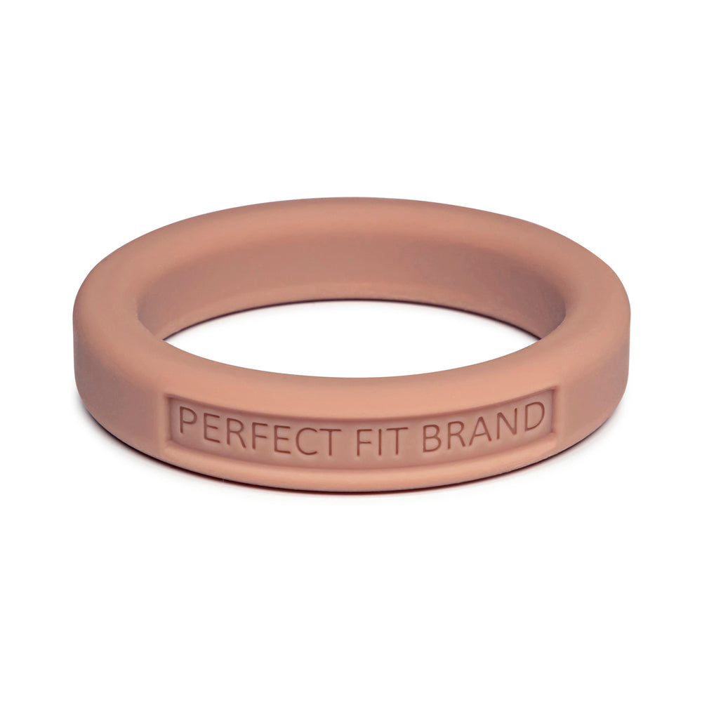 Perfect Fit Hefty Ring 1.75 in. (44mm) Silicone Skintone 6 Perfect Fit Hefty Ring 44mm Skin Tone 6 medium-brown horizontal front angle