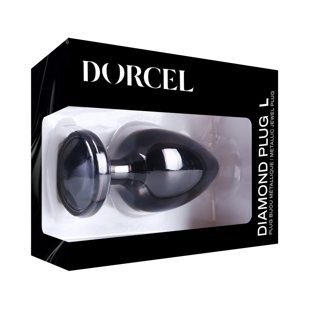 Dorcel Diamond Plug Black L Dorcel Diamond Plug Black L