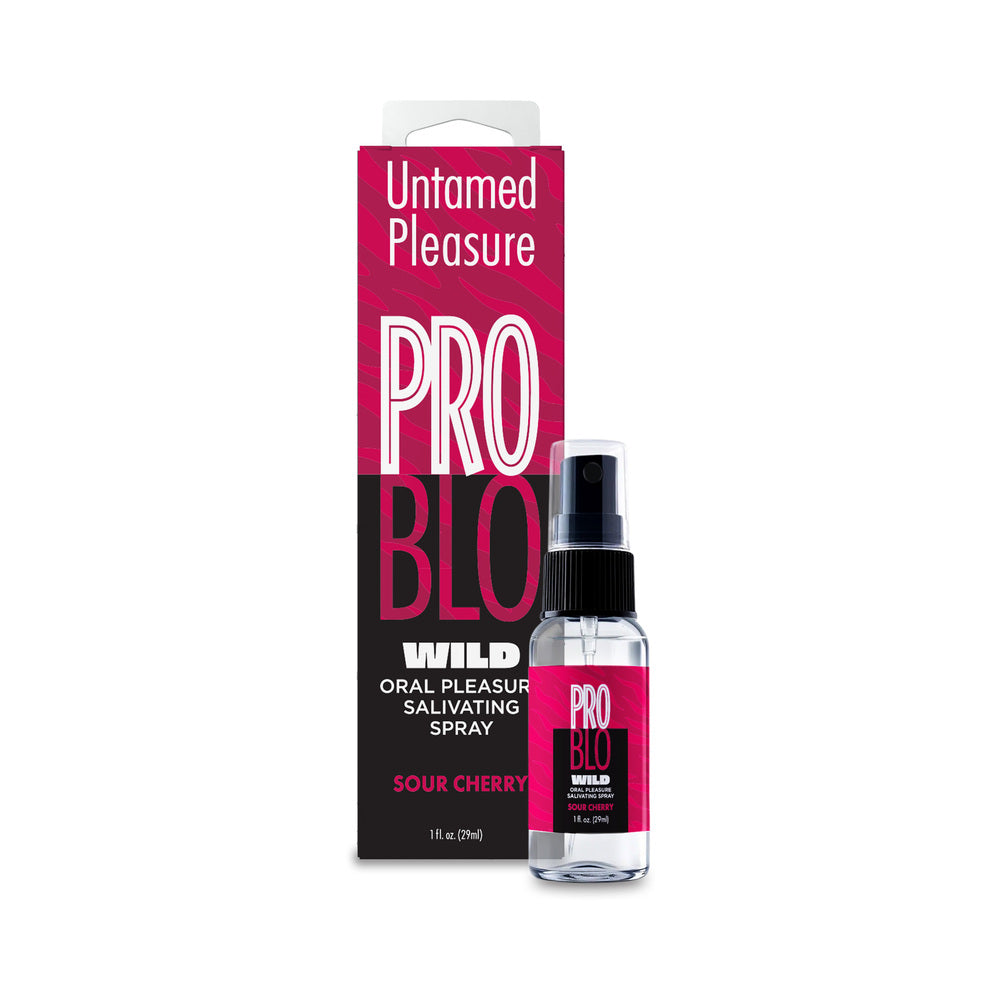 ProBlo Wild Mouthwatering Salivating Spray Sour Cherry 1 oz. ProBlo Wild Mouthwatering Salivating Spray Sour Cherry 1 oz.