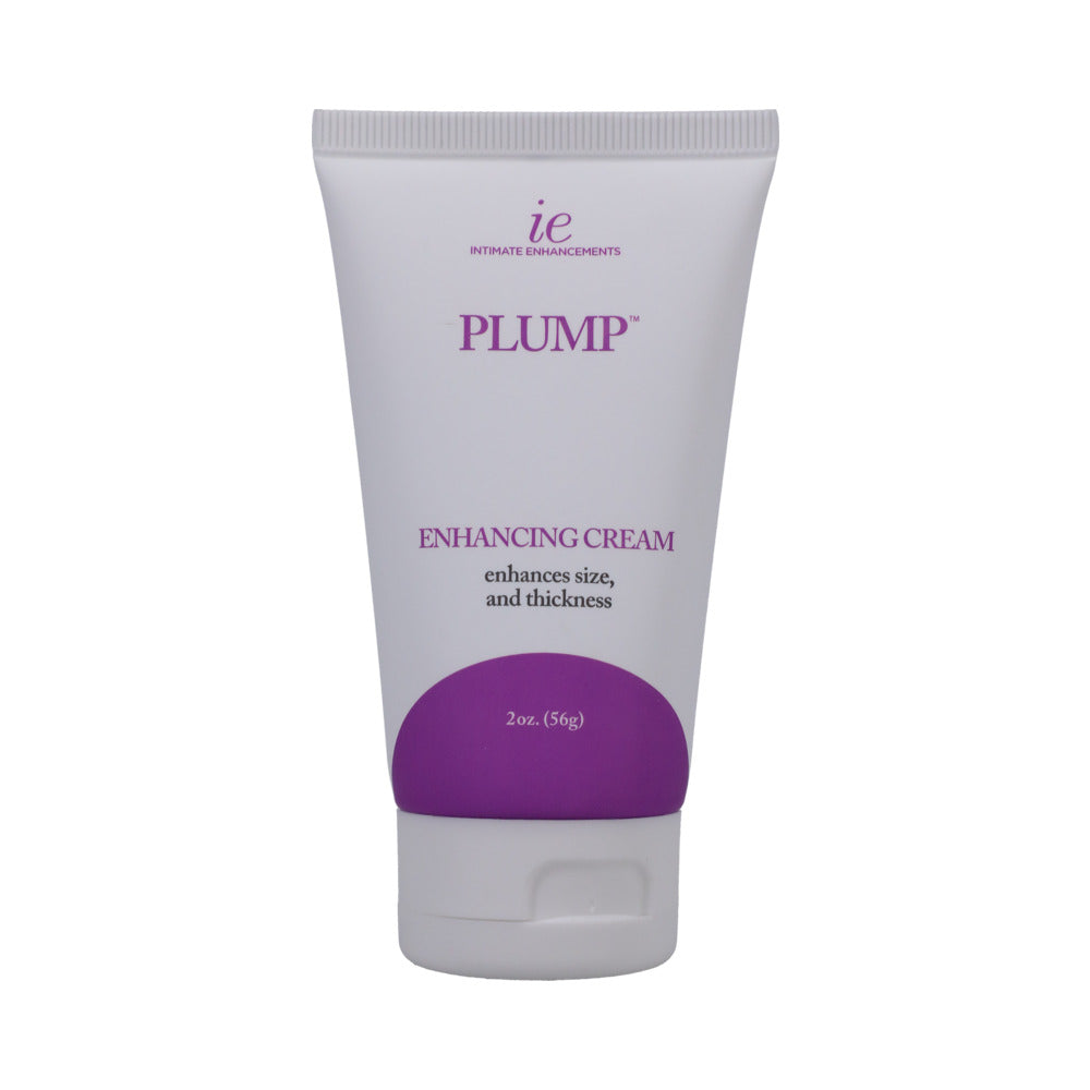 Plump Enhancing Cream for Men 2 oz Doc Johnson Plump 2 oz Tube white squeeze tube front