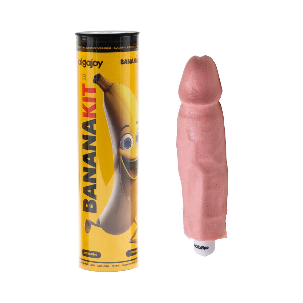 BANANAKIT Complete Kit Pink BANANAKIT Complete Pink Casting Kit formed piece beside yellow tube package