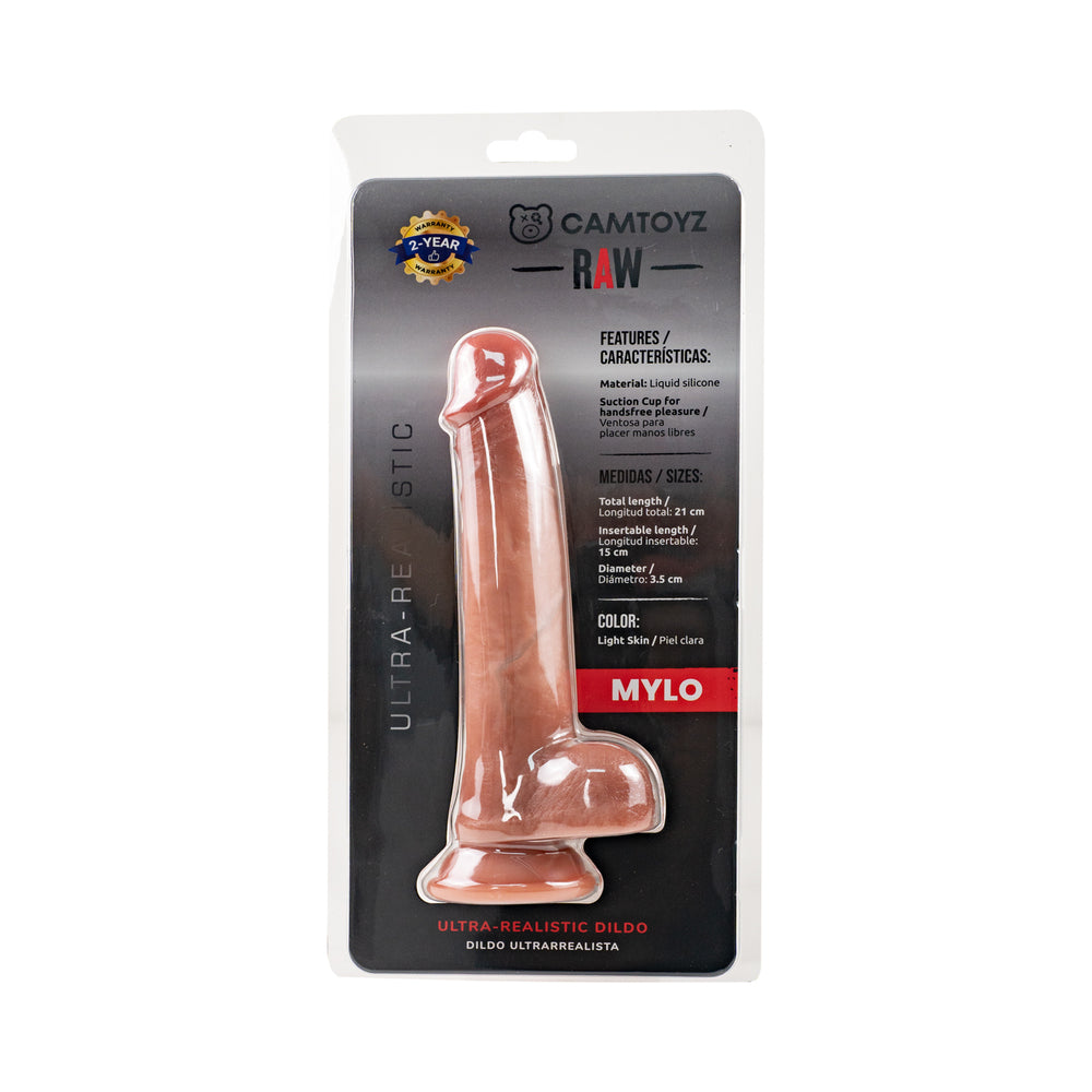 Camtoyz Raw Mylo Ultra-Realistic 8 in. Dildo Camtoyz Raw Mylo Ultra-Realistic 8 in. Dildo