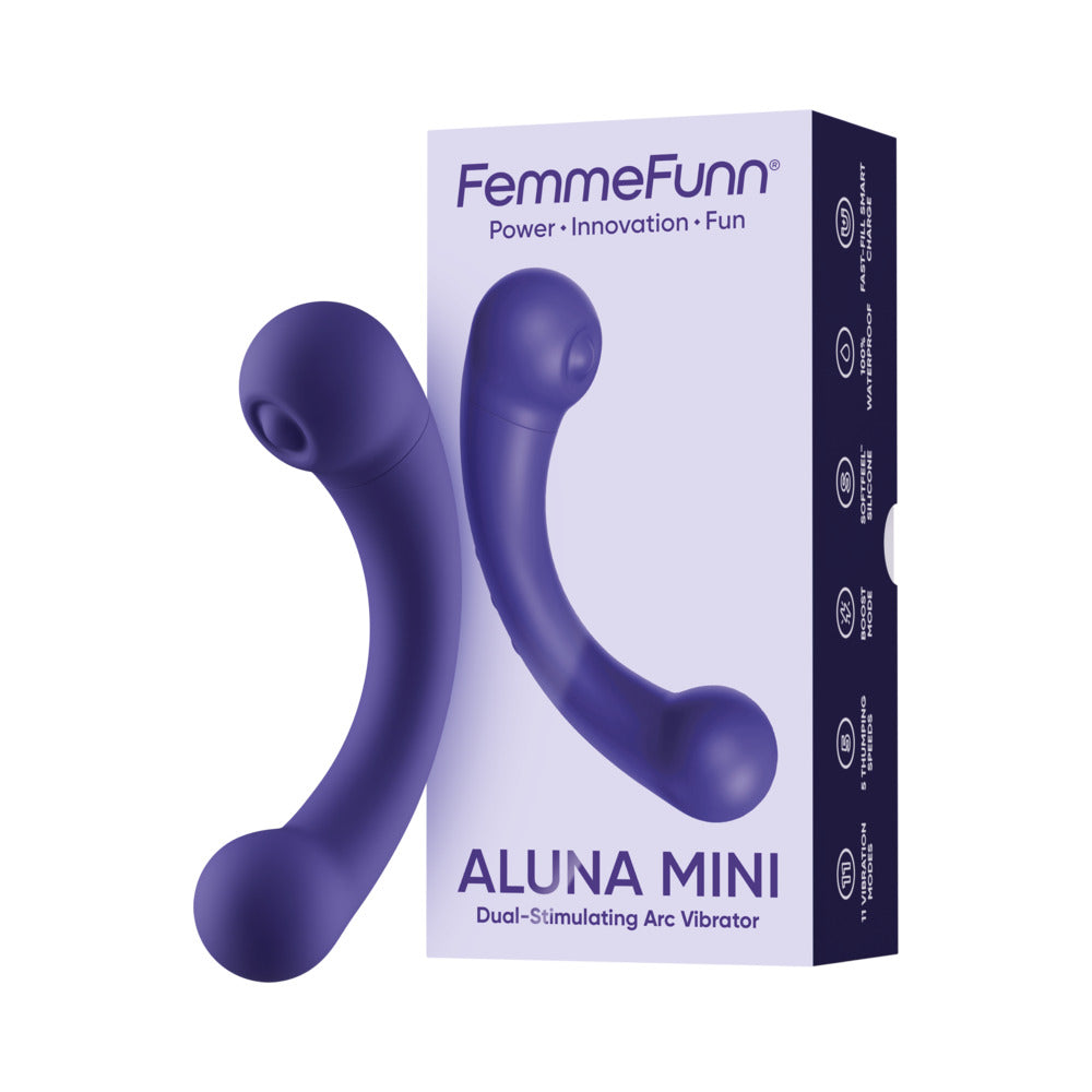 FemmeFunn Aluna Mini Dark Purple FemmeFunn Aluna Mini Dark Purple