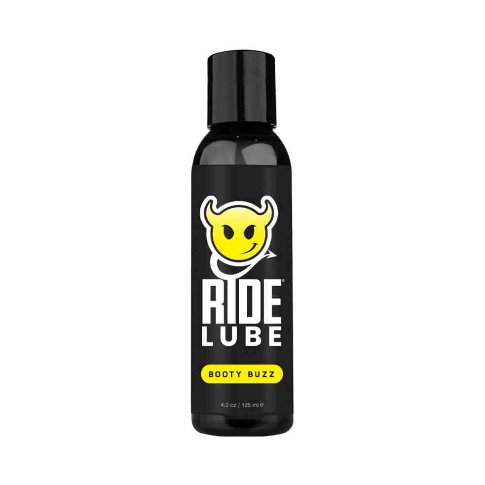 Ride Lube Booty Buzz 4.2oz Sliquid Ride Lube Booty Buzz 4.2 fl oz black bottle