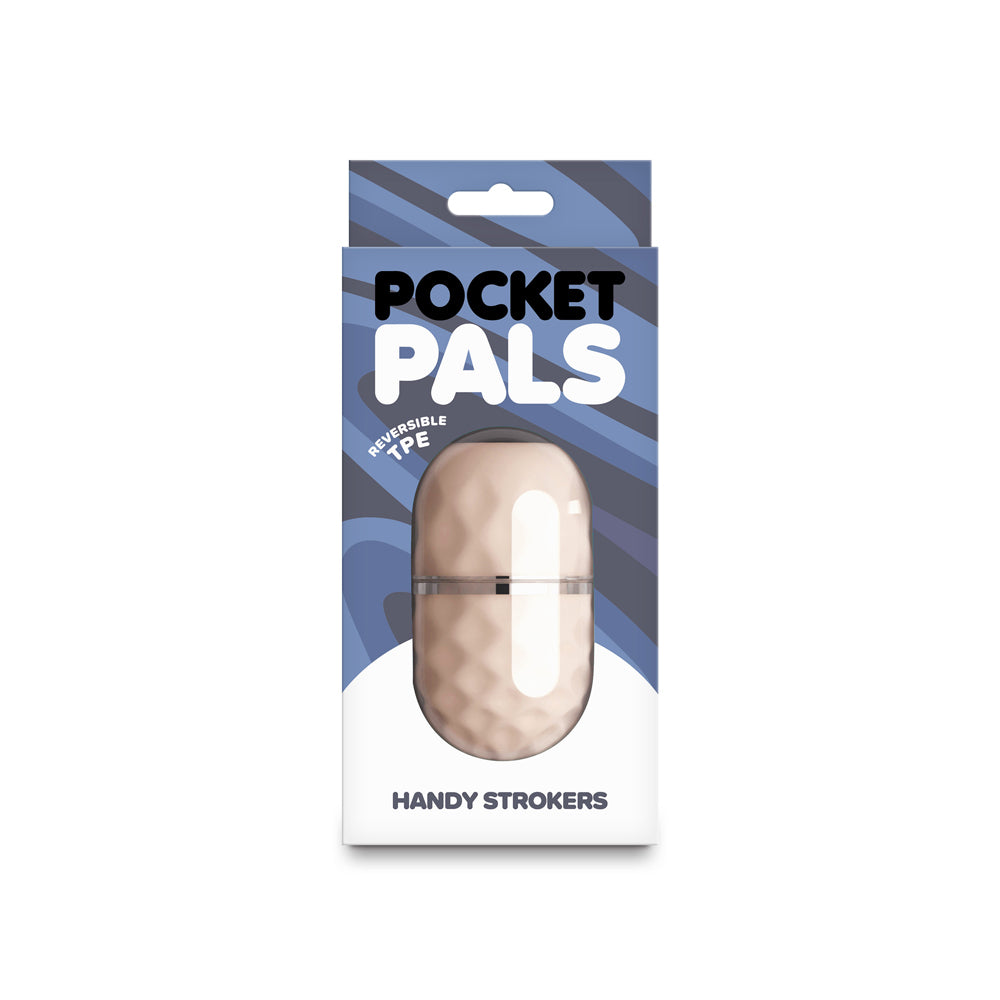 Pocket Pals Diamond White Pocket Pals Diamond ivory stroker in blue retail box