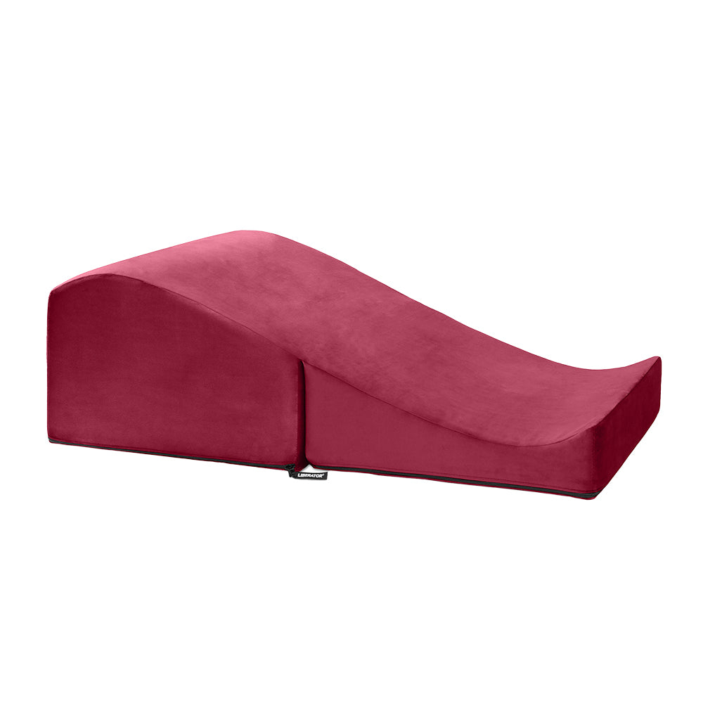 Liberator Flip Ramp Merlot Merlot Liberator Flip Ramp opened into a long two-section sloped cushion