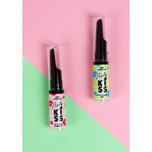 Flirt Kiss Gel Strawberry Mint 2x8 gr