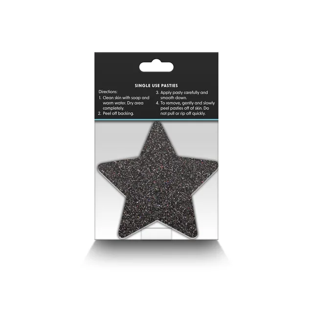 Pasties Glitter Stars 2 Pair