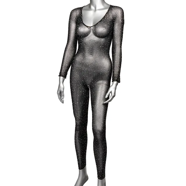 Crotchless Bodystocking Plus
