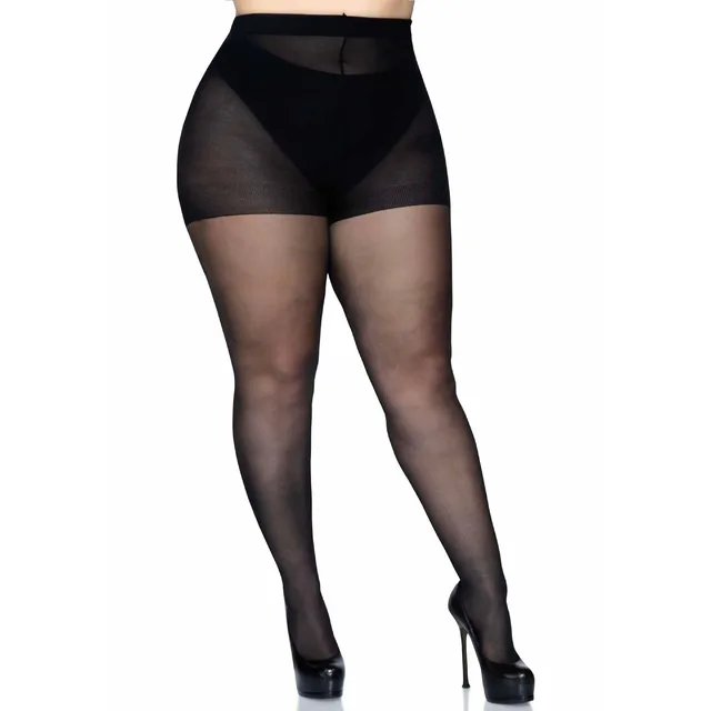 Plus Backseam Pantyhose