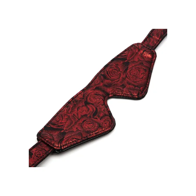 Reverse PU Leather Blindfold