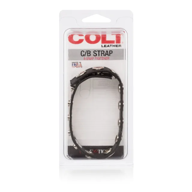 COLT Leather C/B Strap 8-snap