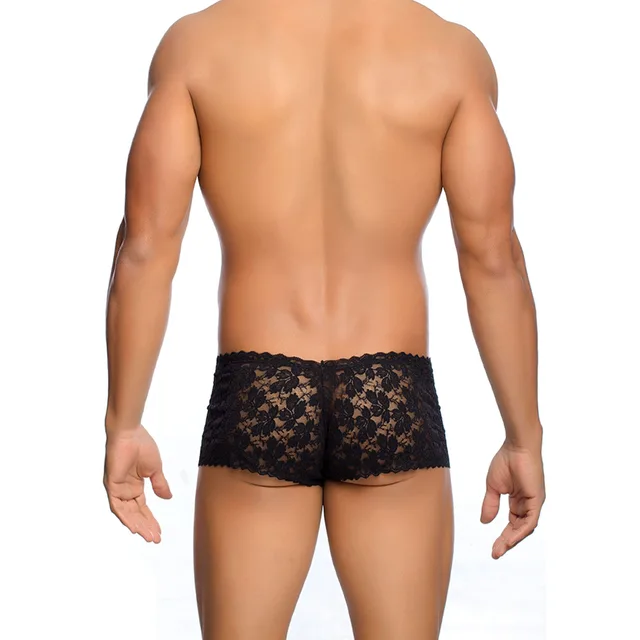 Rose Lace Boy Short