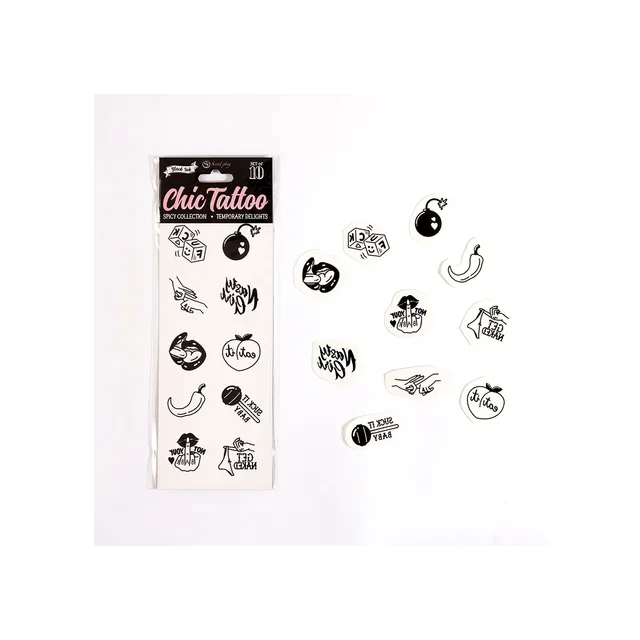 Spicy Chic Temporary Tattoo