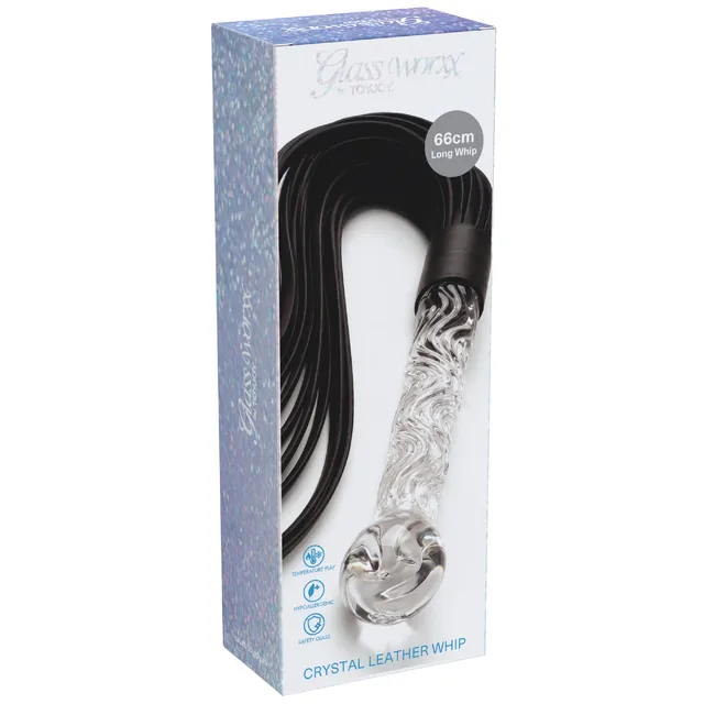 Crystal Leather Whip