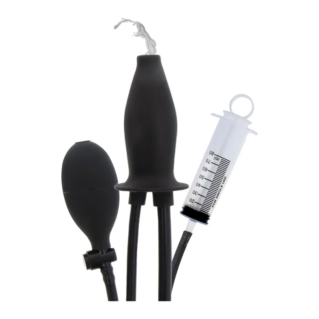 Inflatable Lubricating Plug