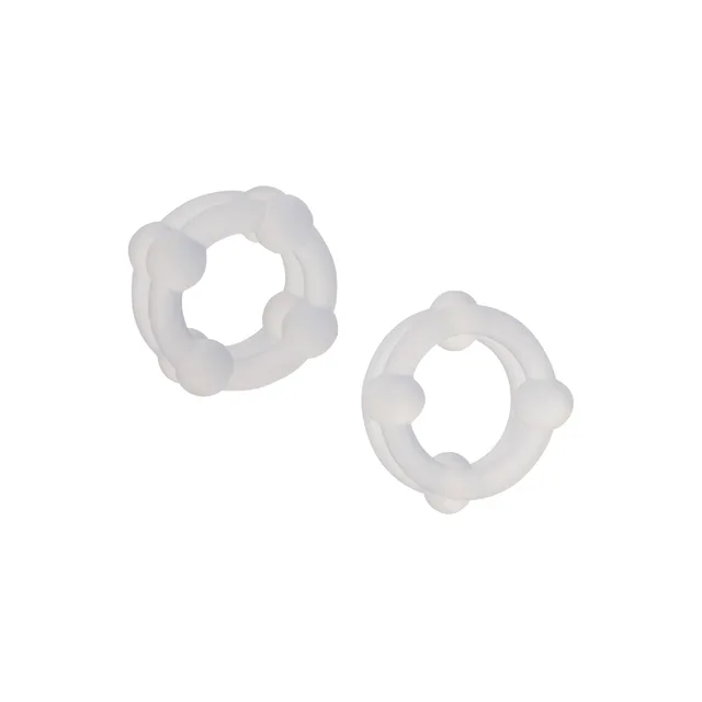 Silicone Double Stacker Rings
