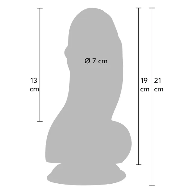 Fat Boys Dildo PVC 19 cm