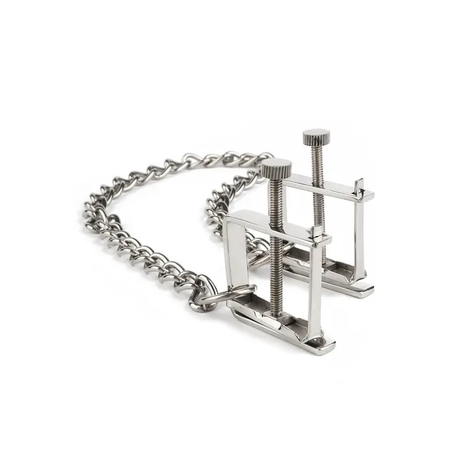 Press Nipple Clamps With Chain