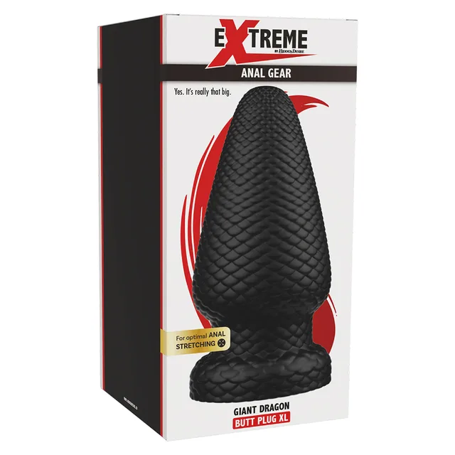 Giant Dragon Butt Plug PVC XL