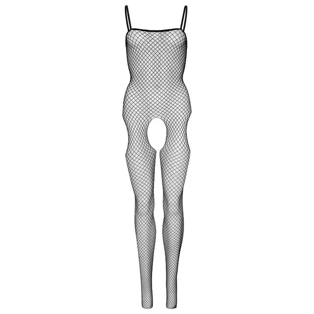 Seamless Net Suspender Bodystocking