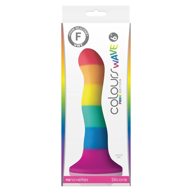 Pride Edition Wave Dildo 6 inch