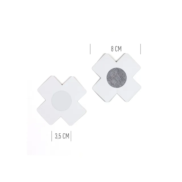 Cross Nipple Pasties 2 Pair