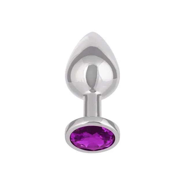 Jewel Large Amethyst Plug