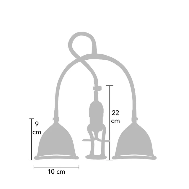 Vacuum Breast Pleasure Pump S/M