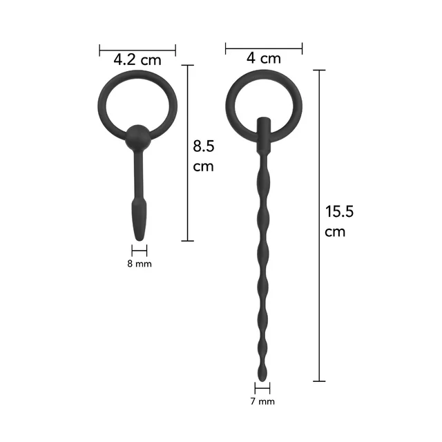 Penis Plug Set Starter 2 pcs