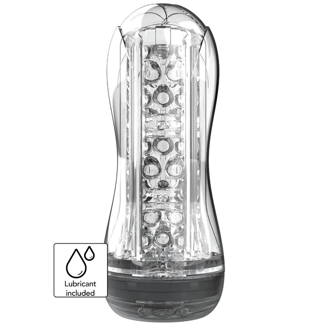 Big Clear Blast Vacuum Stroker