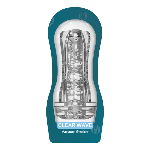 Clear Wave Vacuum Stroker