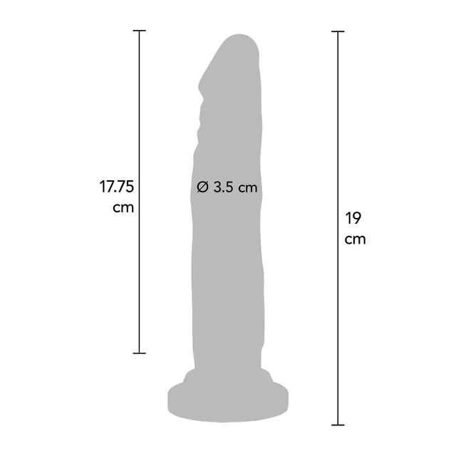 Happy Dicks Dong PVC 19 cm