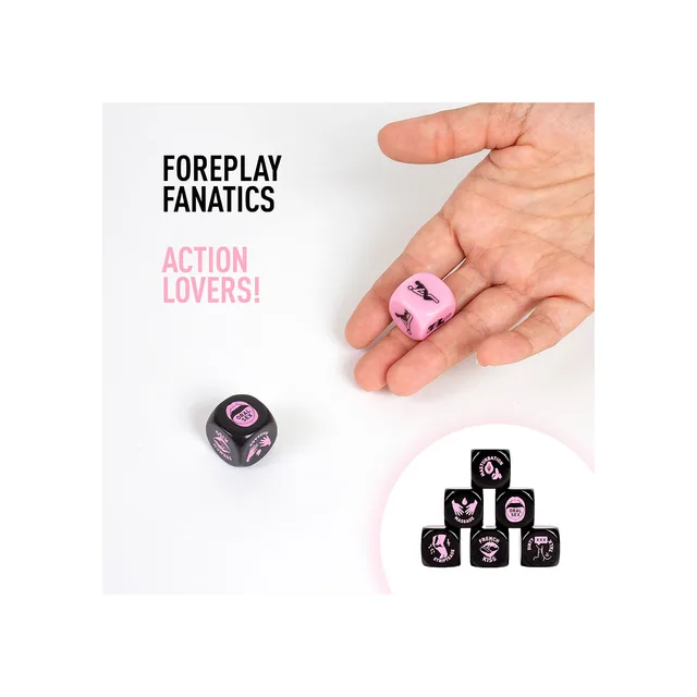 Foreplay Lovers Dice 2 pcs