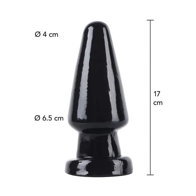 Buttplug Cone Head Large 17 cm