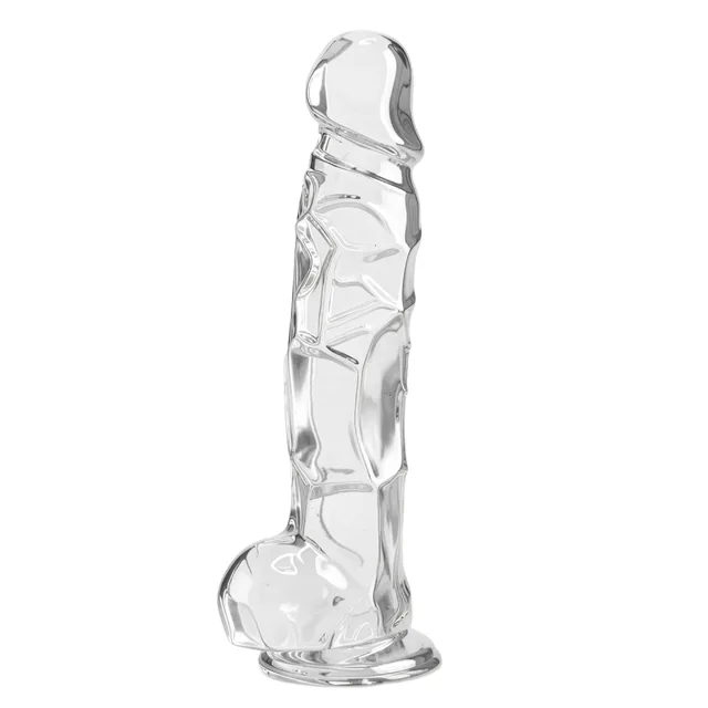 Clear Dildo TPE 22.5 cm