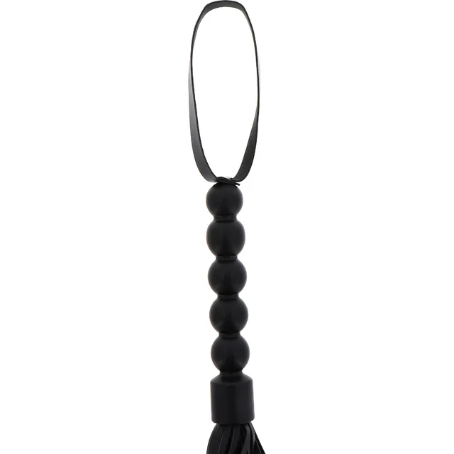Short Beaded Flogger Whip