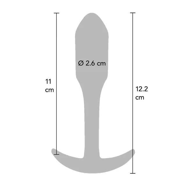 Smooth Anal Plug Large