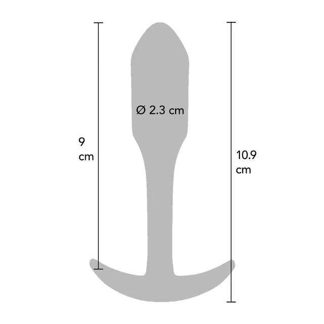 Smooth Analplug Medium