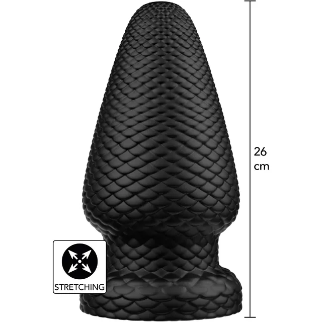 Giant Dragon Butt Plug PVC XXXL