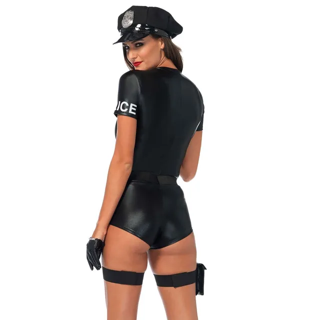 Flirty Five-0 Cop Romper