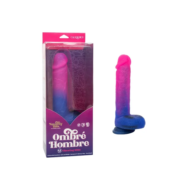 Ombre Hombre Vibrating Dildo