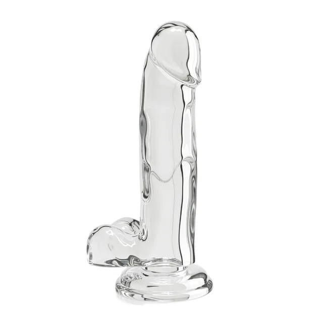 Clear Dildo TPE 18 cm