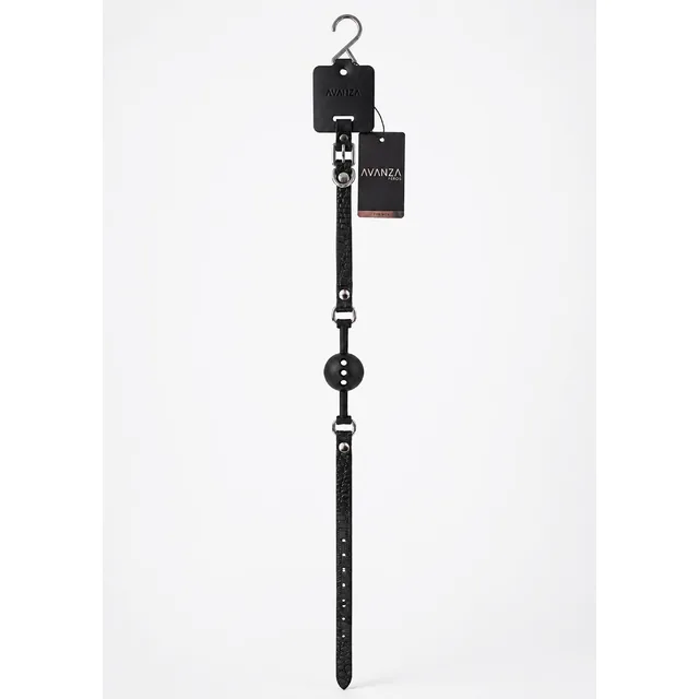 Croc-Embossed Ball Gag