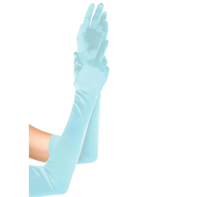 Extra Long Satin Gloves