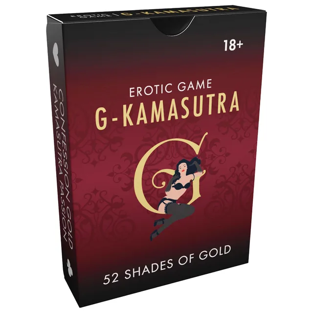 G Kamasutra cards 24 pcs ENG/FR/DE