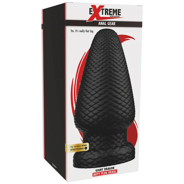 Giant Dragon Butt Plug PVC XXXL