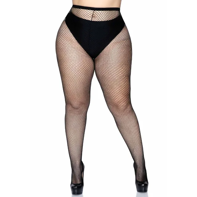 Plus Fishnet Pantyhose